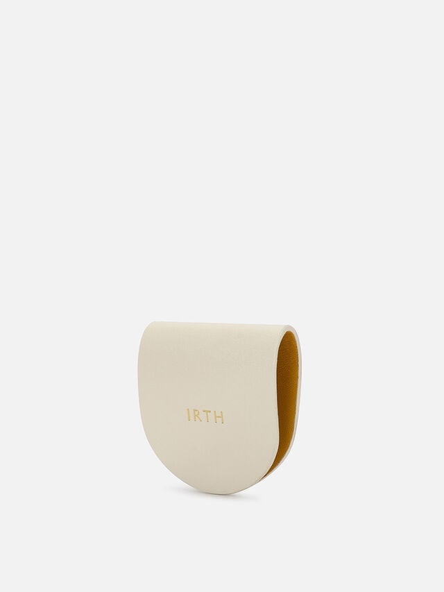 Wisp Leather Wire Wrap - Off-White