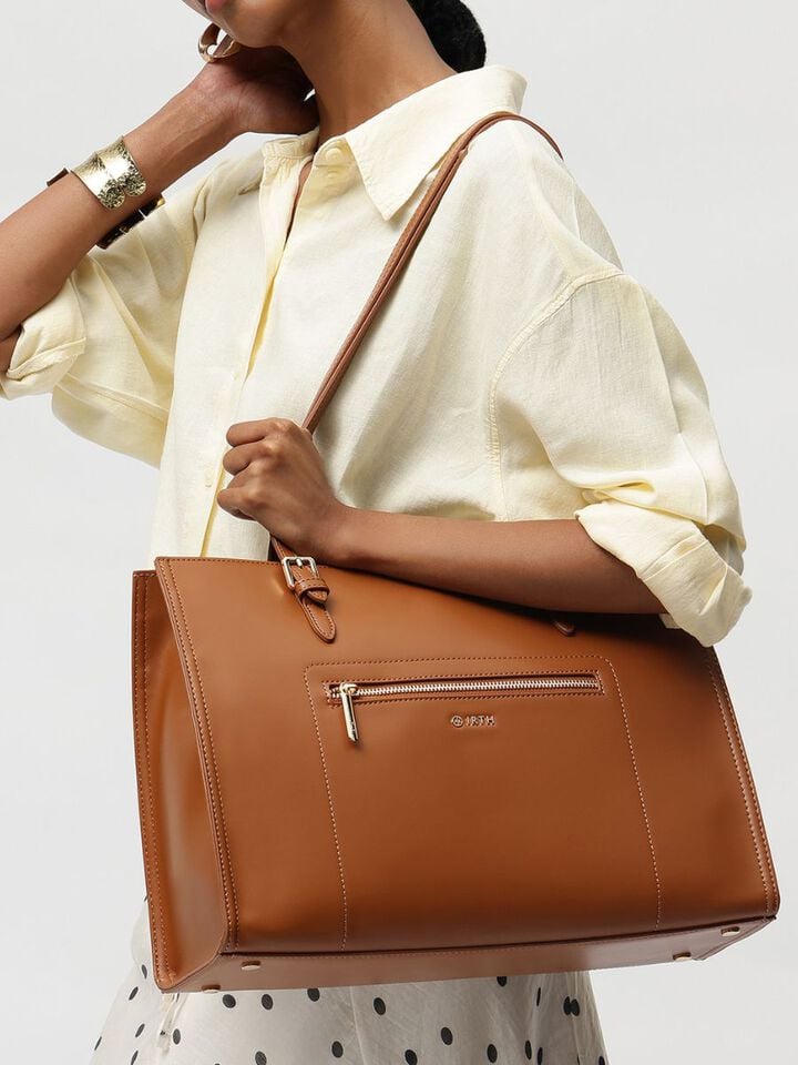 Jemma Work Bag - Tan