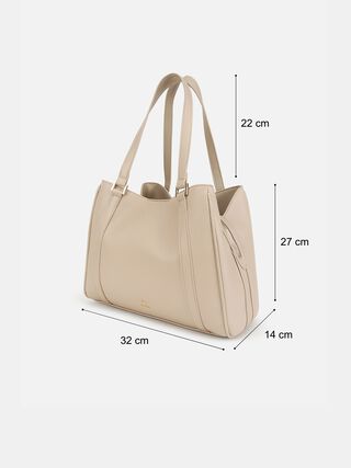 Vivienne Shoulder Bag - Beige