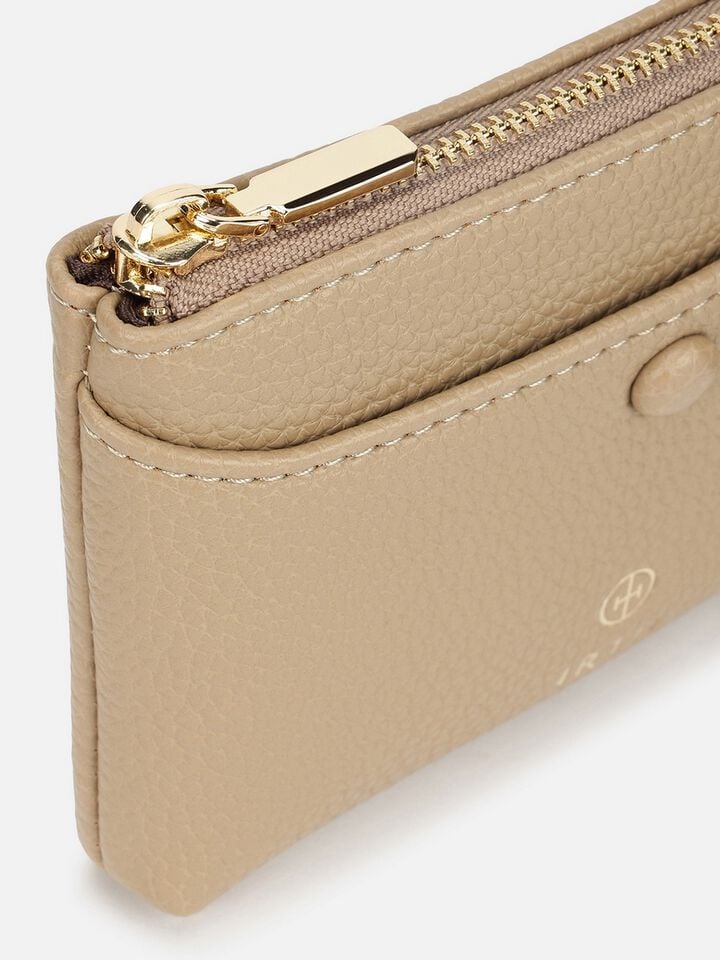 Vera Wristlet Wallet - Beige