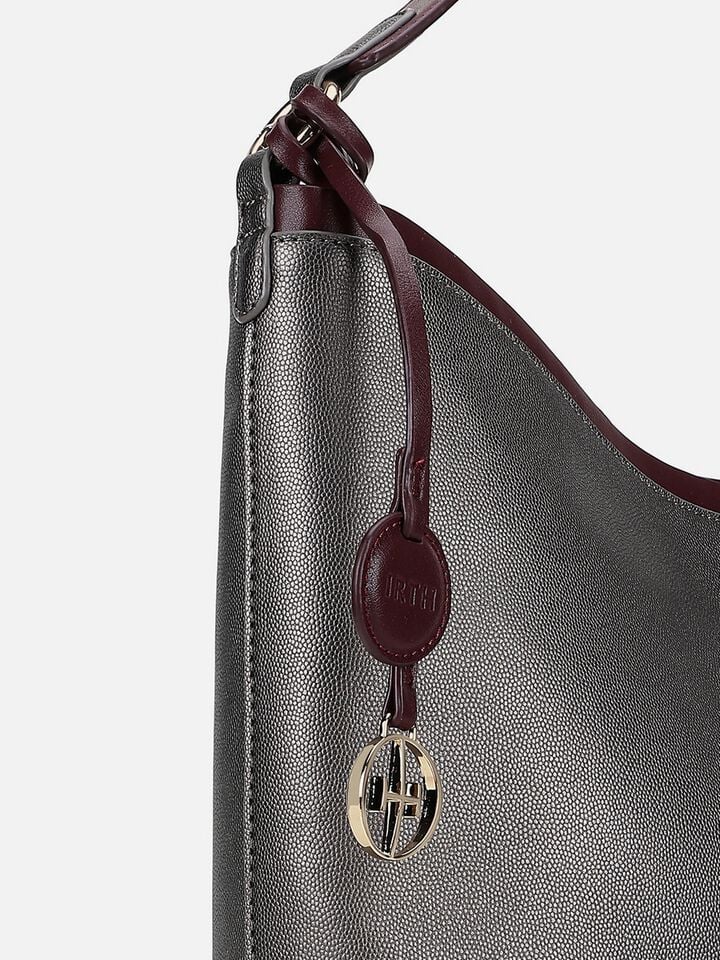 Pearl Shoulder Bag - Gunmetal