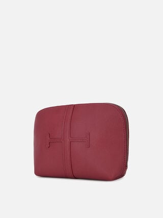 Coral Large Makeup Organiser - Dark Cherry