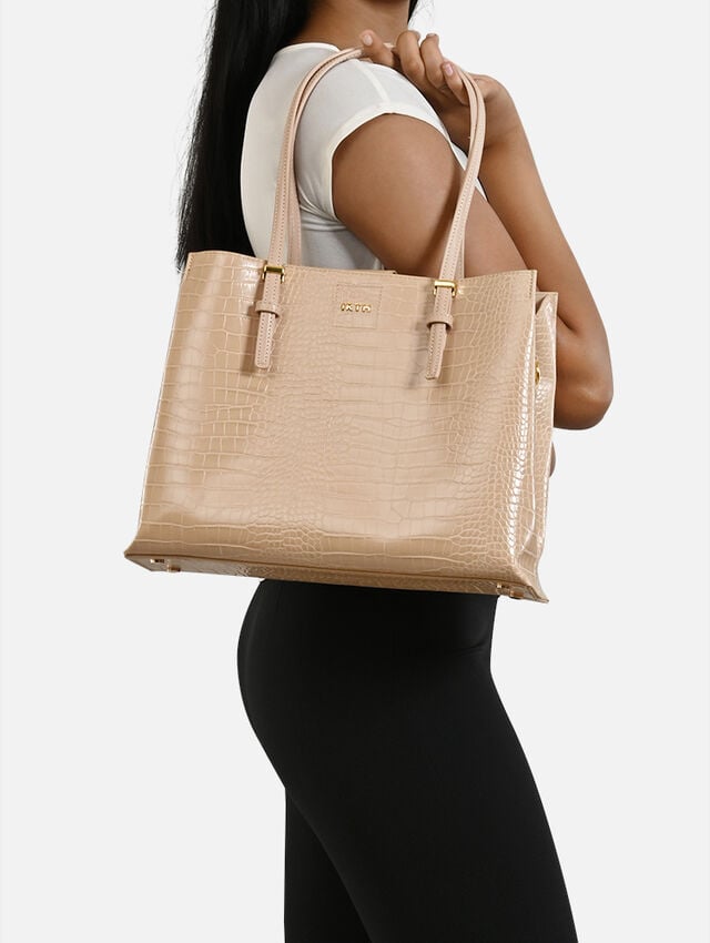 Classic Beige Tote