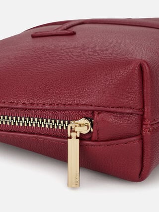 Coral Large Makeup Organiser - Dark Cherry