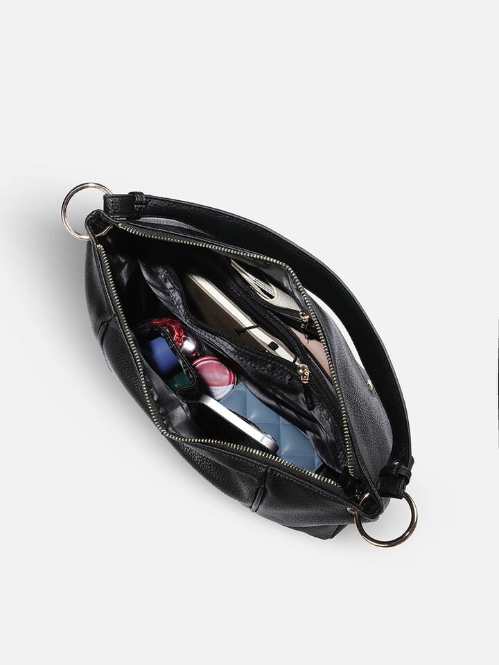 Quinn Shoulder Bag - Black