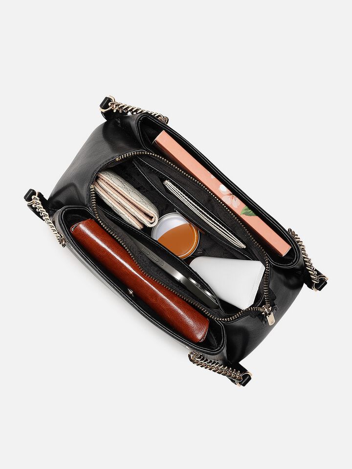 Sandra Shoulder Bag - Black