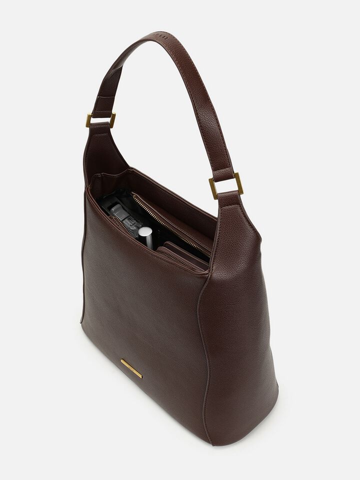 Daisy Shoulder Bag - Burgundy