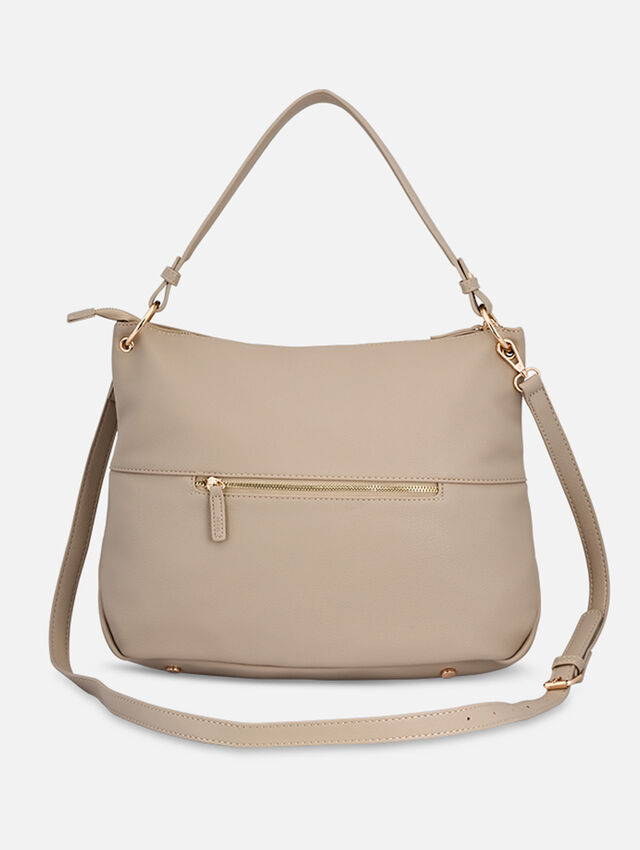 Beige Shoulder Bag