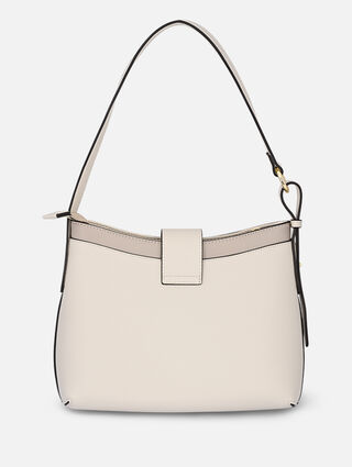 Delight in White Shoulder Bag