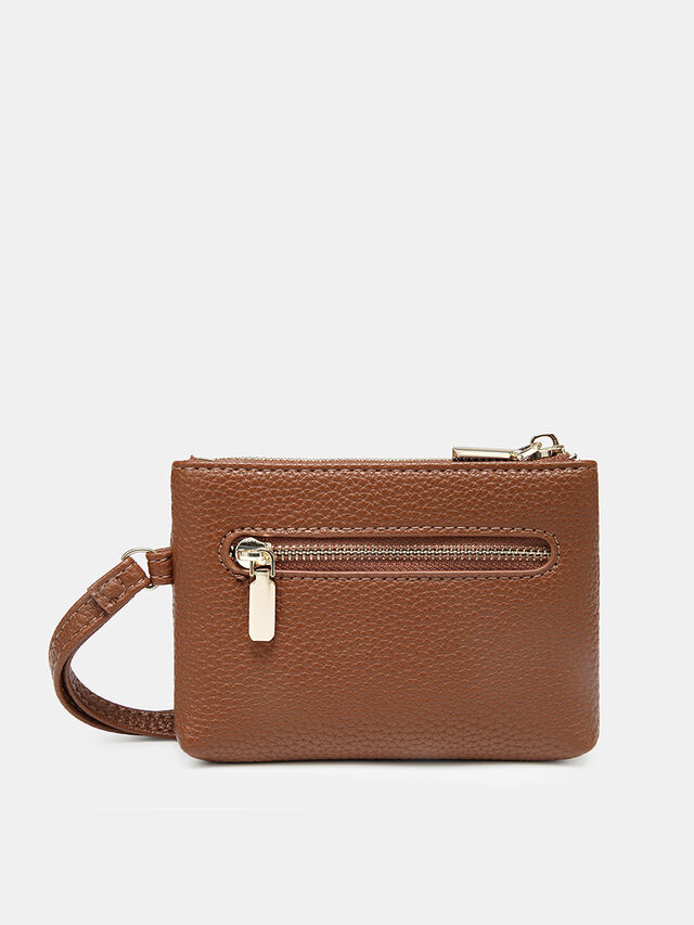 Vera Wristlet Wallet - Tan