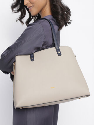 Maeve Large Tote - Off White