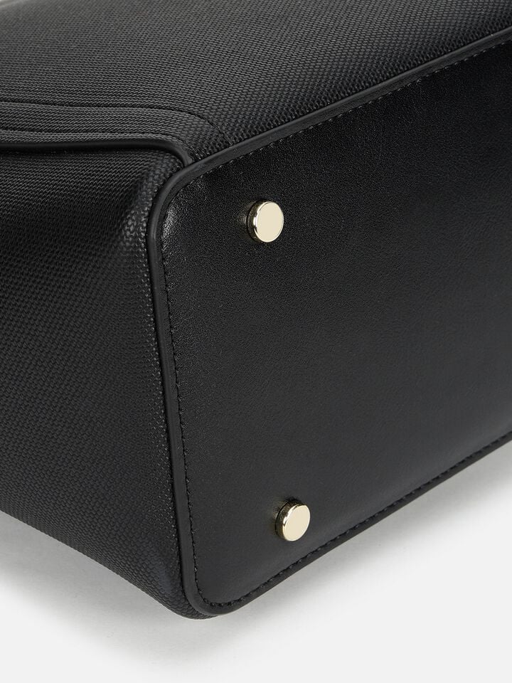 Mahogany Twines Tote - Black