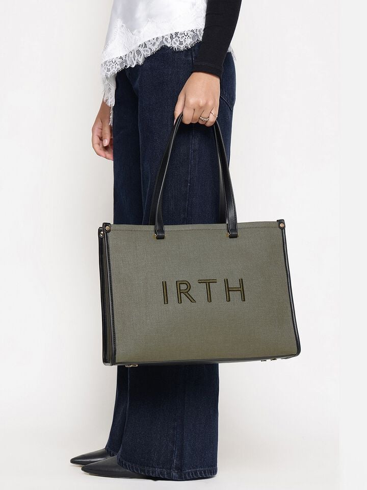 Clover Twines Work Bag - Olive