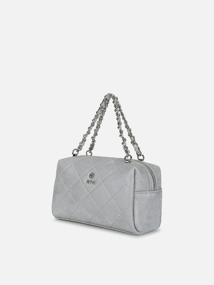 Ziya Medium Sparkles Sling - Silver