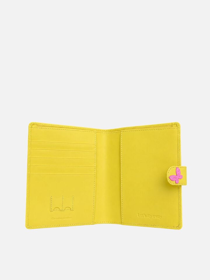 Meadows Atlas Passport Holder - Yellow
