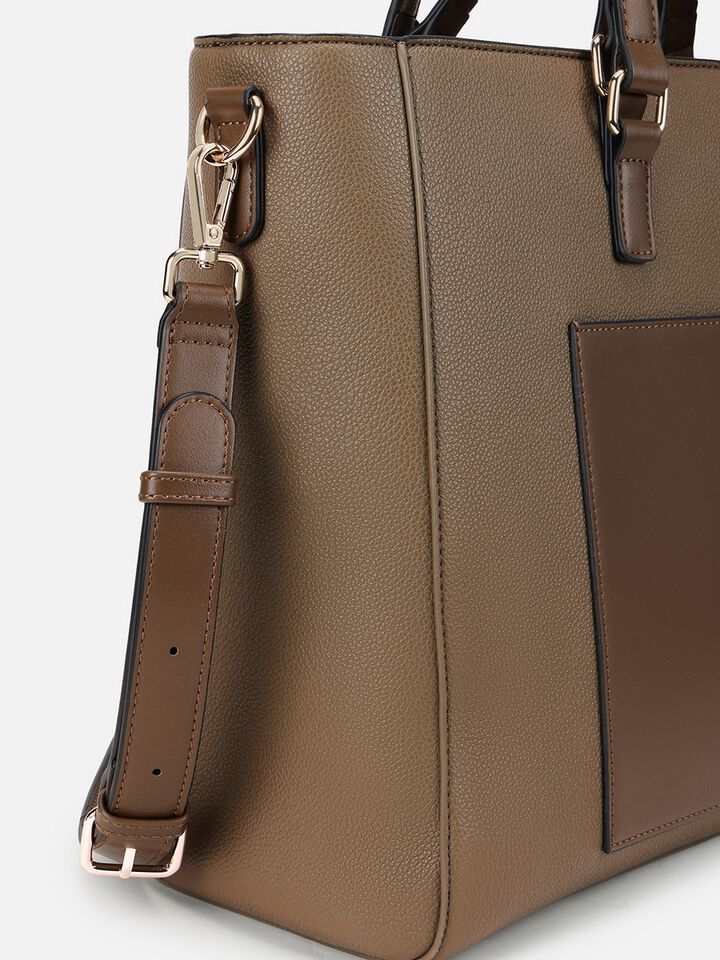 Camilla Work Bag - Brown