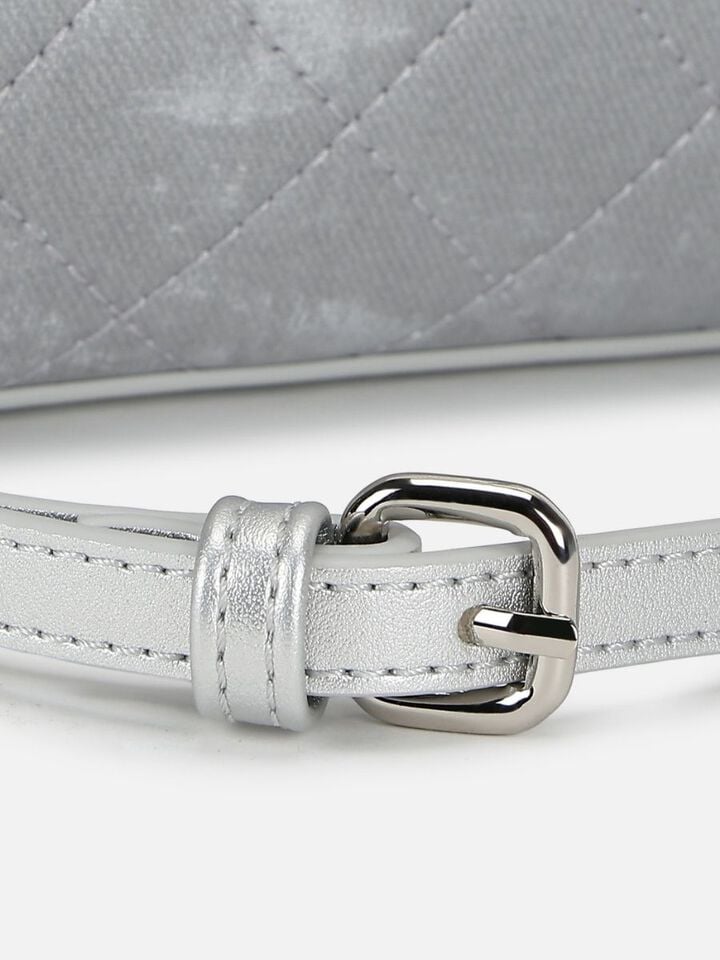 Ziya Medium Sparkles Sling - Silver