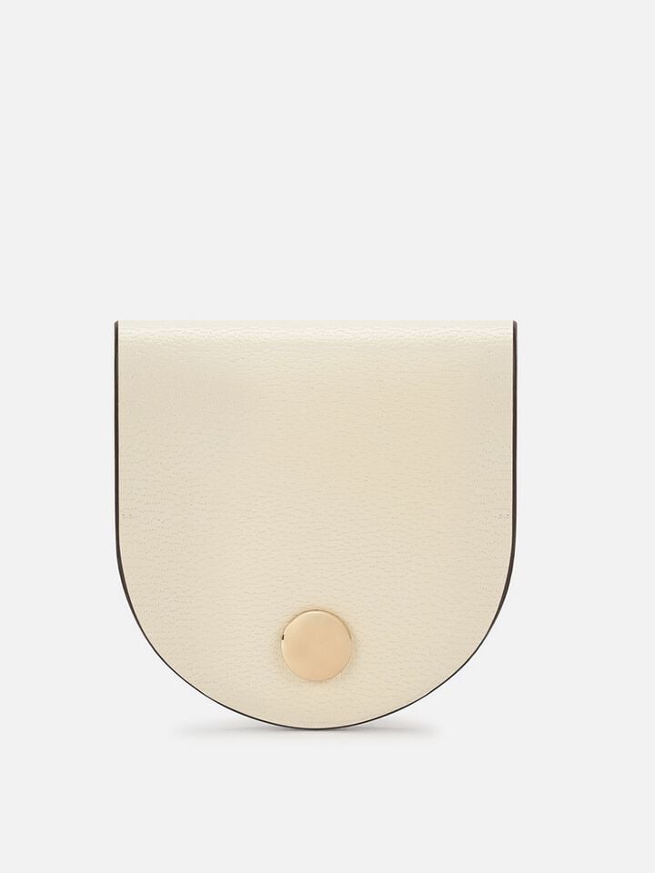 Wisp Leather Wire Wrap - Off-White