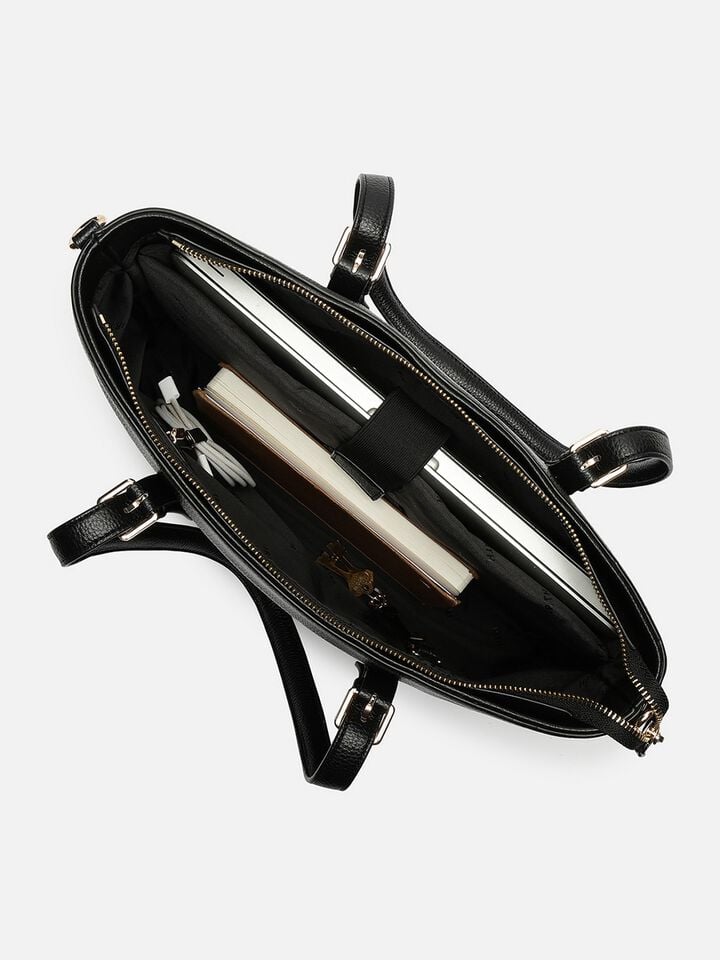 Carly Work Bag - Black