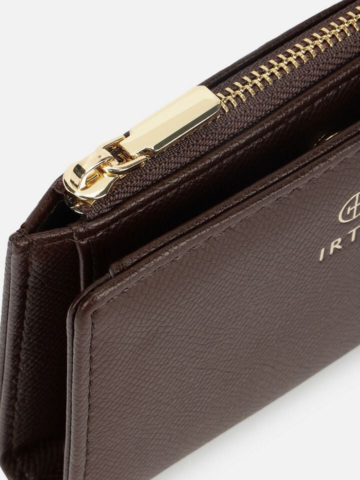 Ezra Textured Wallet - Brown