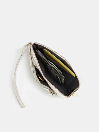 Kira Wristlet Wallet - Off-White