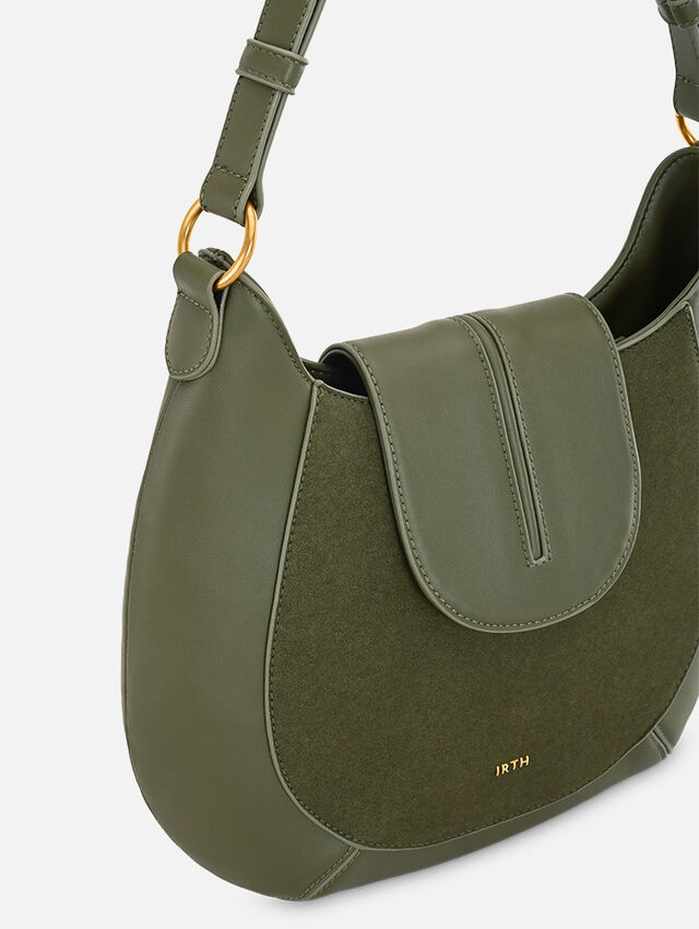 Charlotte Olive Shoulder Bag
