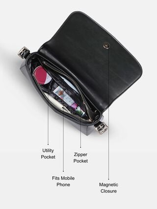 Sophie Shoulder Bag - Black