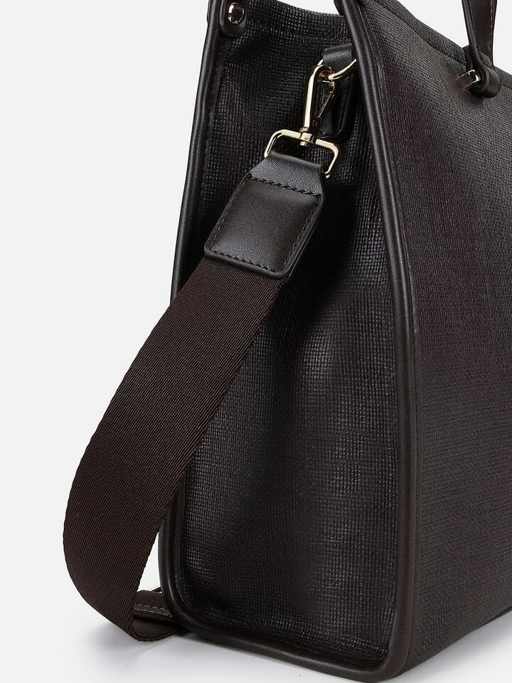 Clover Twines Work Bag - Dark Brown