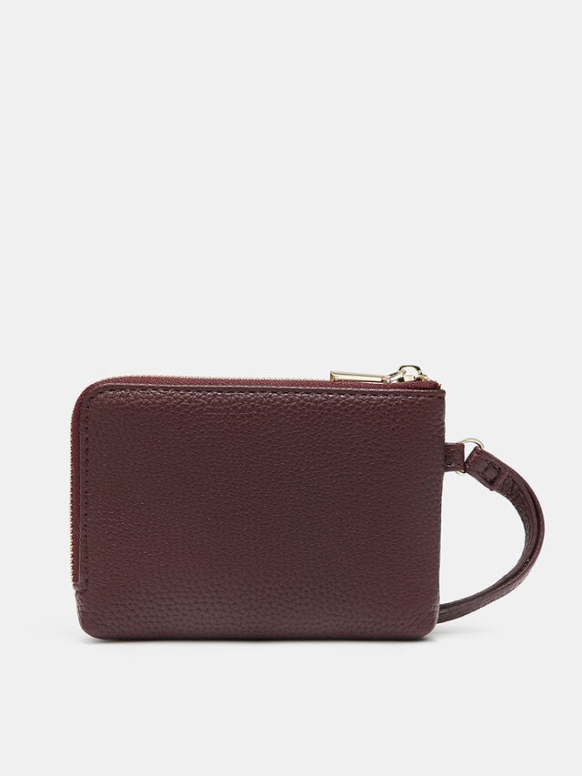 Kira Wristlet Wallet - Dark Cherry