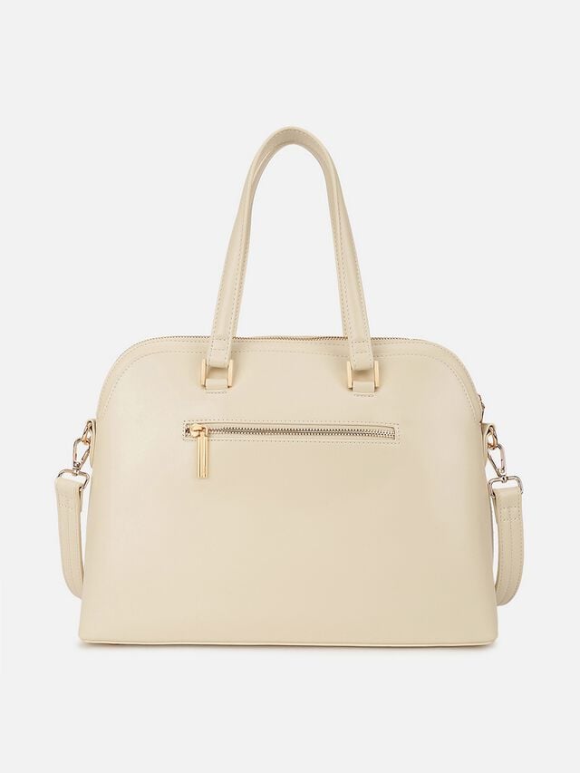 Brenda Medium Work Bag - White