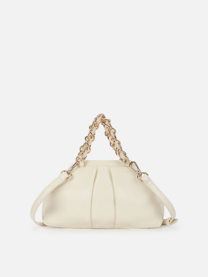 Sabrina Sparkles Clutch - Off-White