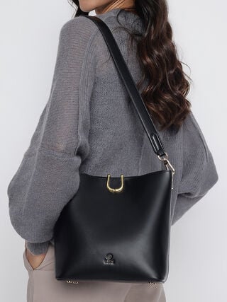 Keira Shoulder Bag - Black