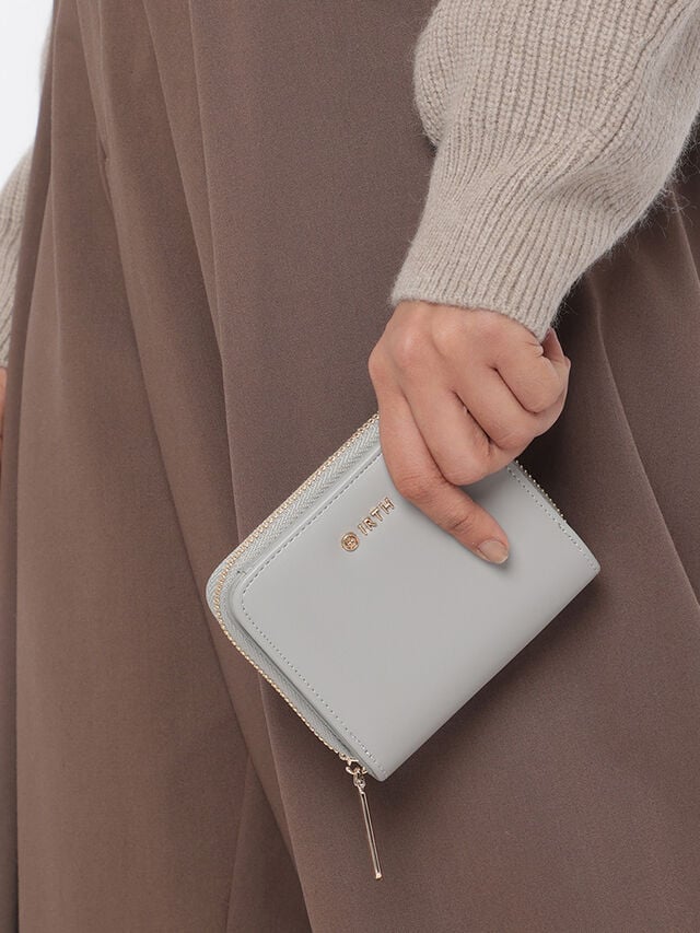 Ava Wallet - Circular Grey