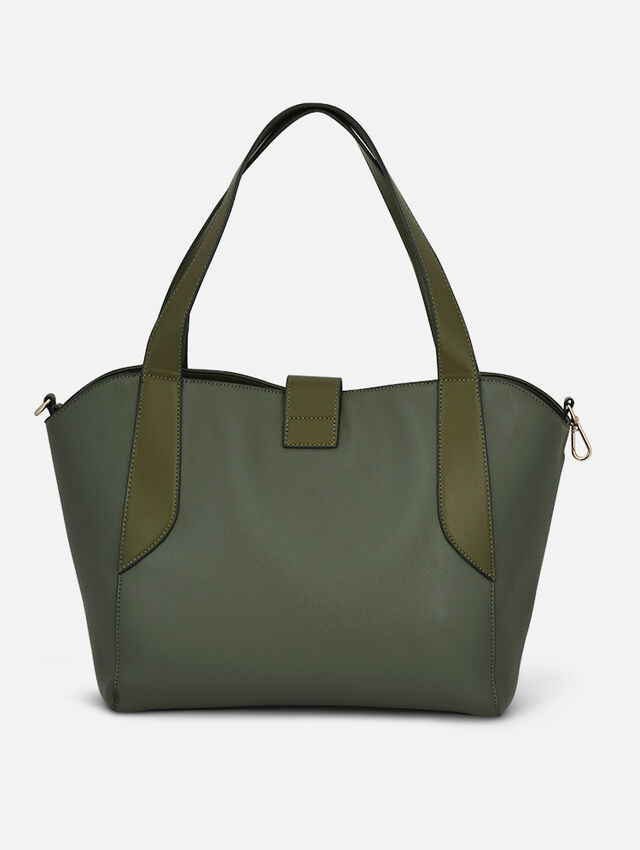 Tulip Olive Tote