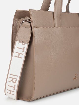 Olivia Work Bag - Mocha Mousse
