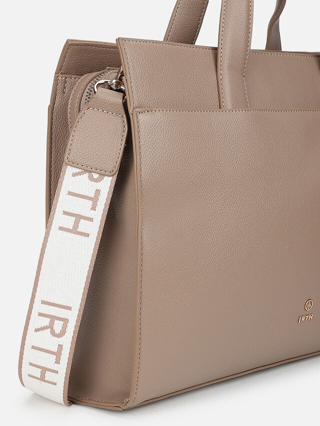 Olivia Work Bag - Mocha Mousse