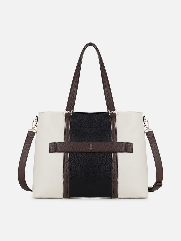 Delphine Work Bag - Off-White