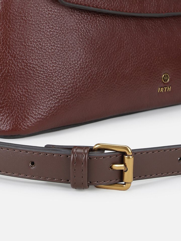 Valerie Wide Shoulder Bag - Brown