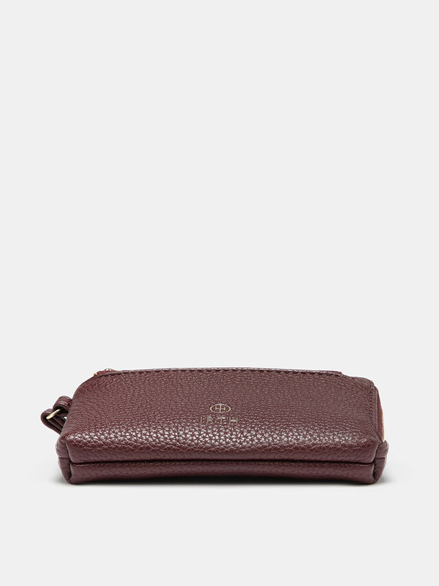 Kira Wristlet Wallet - Dark Cherry
