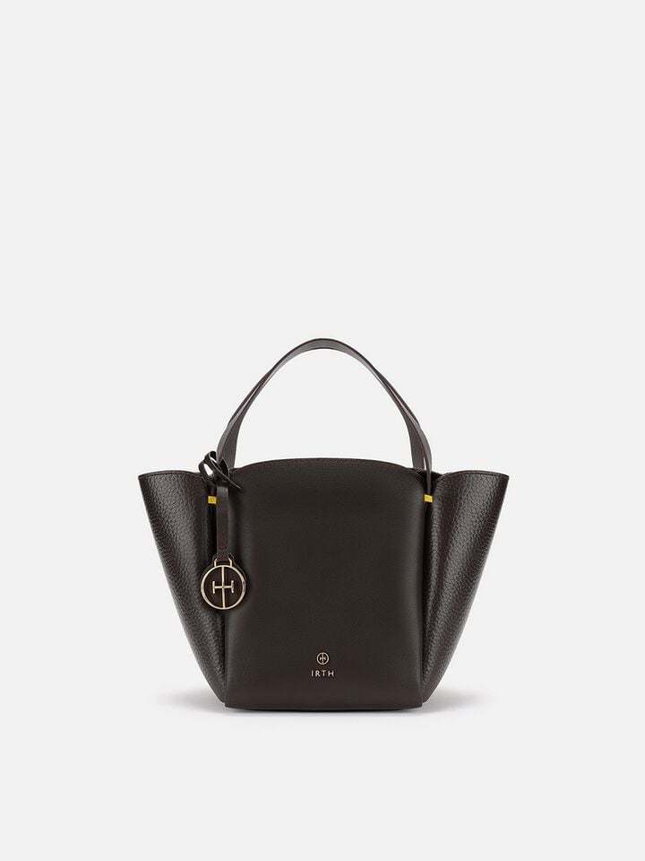 Lola Leather Handheld - Brown