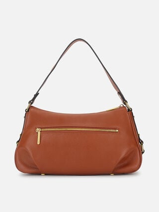 Lana Leather Shoulder Bag - Tan