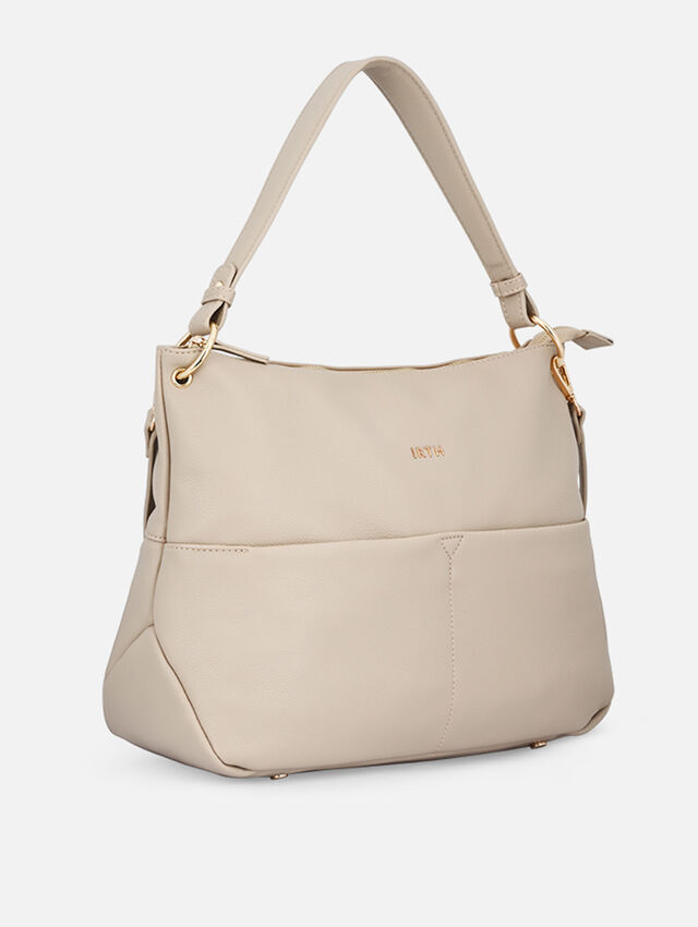 Beige Shoulder Bag