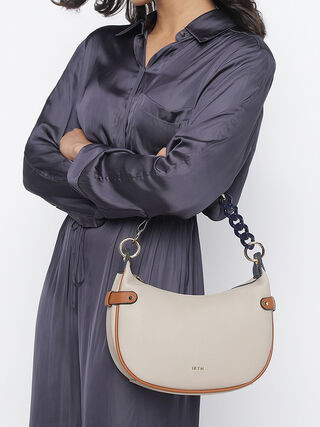 Clara Small Shoulder Bag - Off White