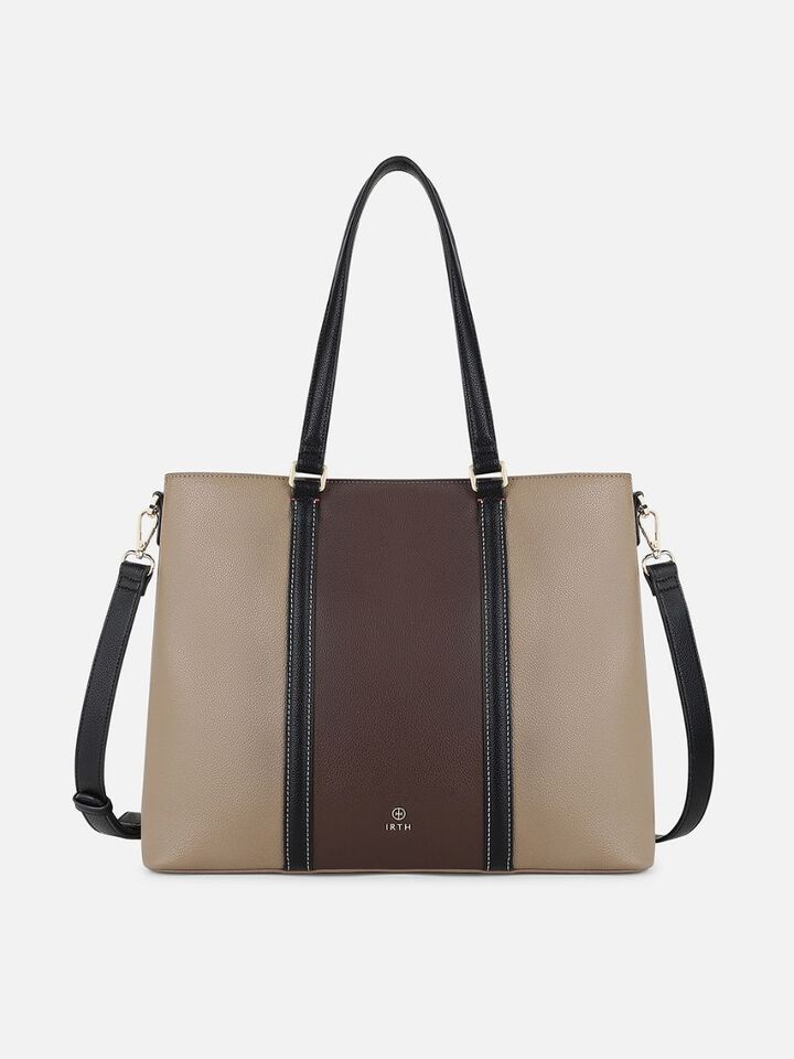 Delphine Work Bag - Beige