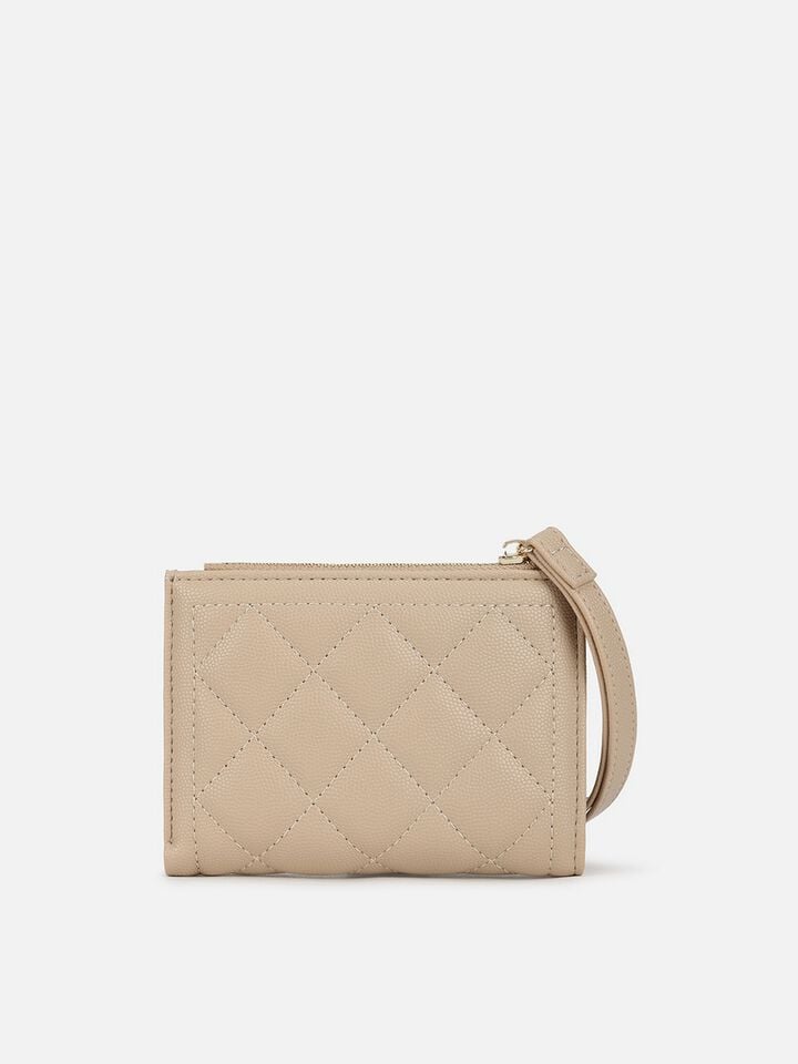 Romy Wristlet Wallet - Beige
