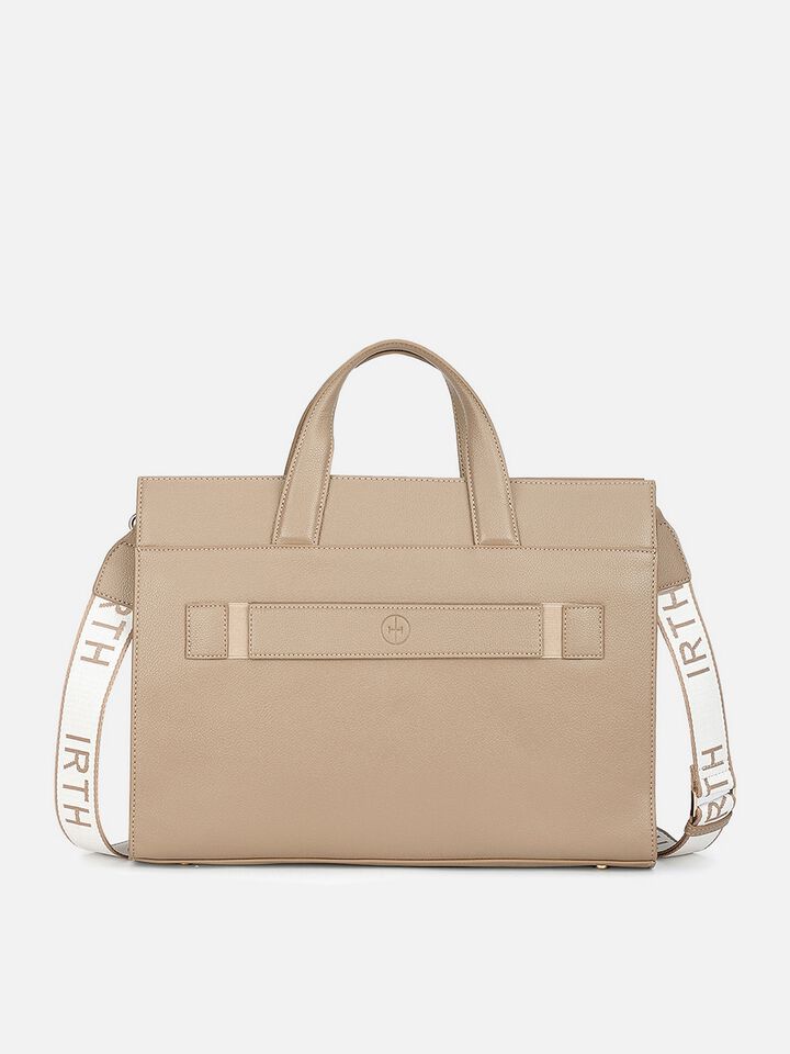 Olivia Work Bag - Mocha Mousse