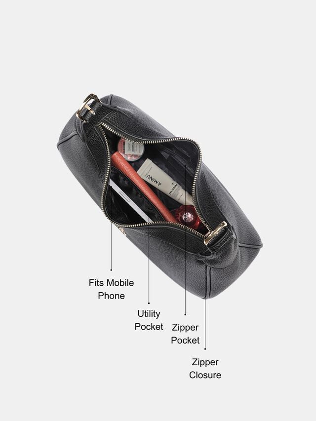 Fiona Shoulder Bag - Black