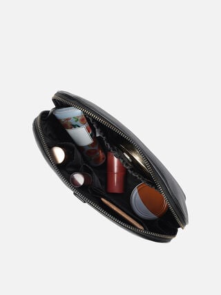 Coral Large Makeup Organiser - Black