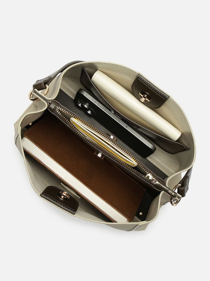 Denice Shoulder Bag - Beige