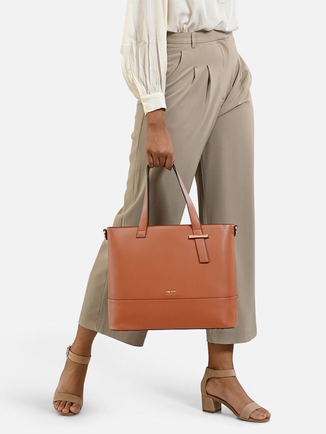 Demi Work Bag - Tan